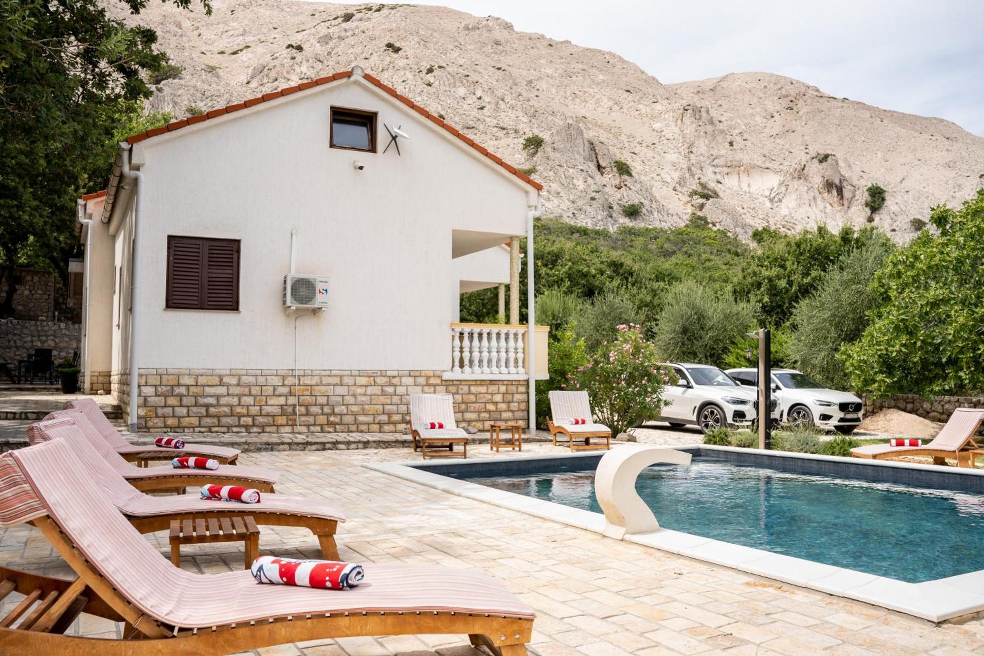 Bosana Villa Pag Dubrava Relax With Pool المظهر الخارجي الصورة